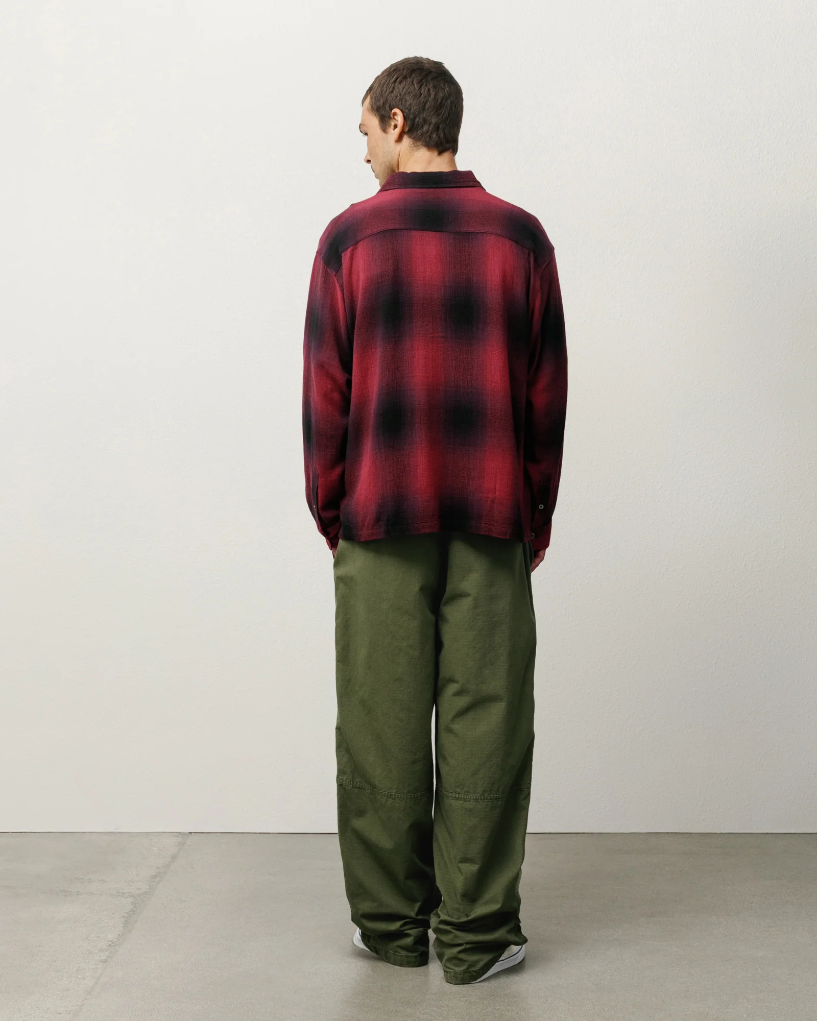 LOOSE WEAVE PLAID SHIRT - Image 4
