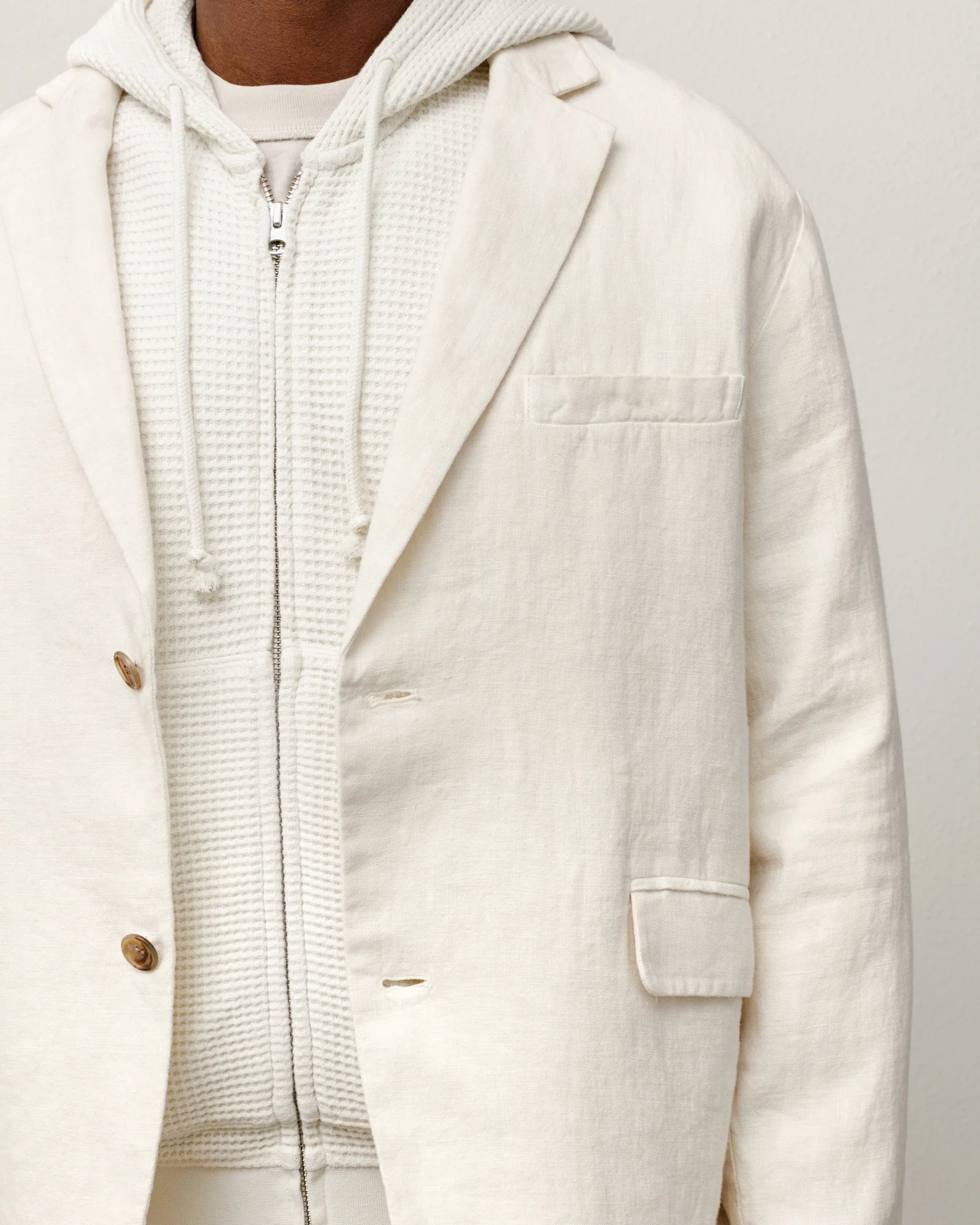 BLAZER TEXTURED LINEN - Image 6