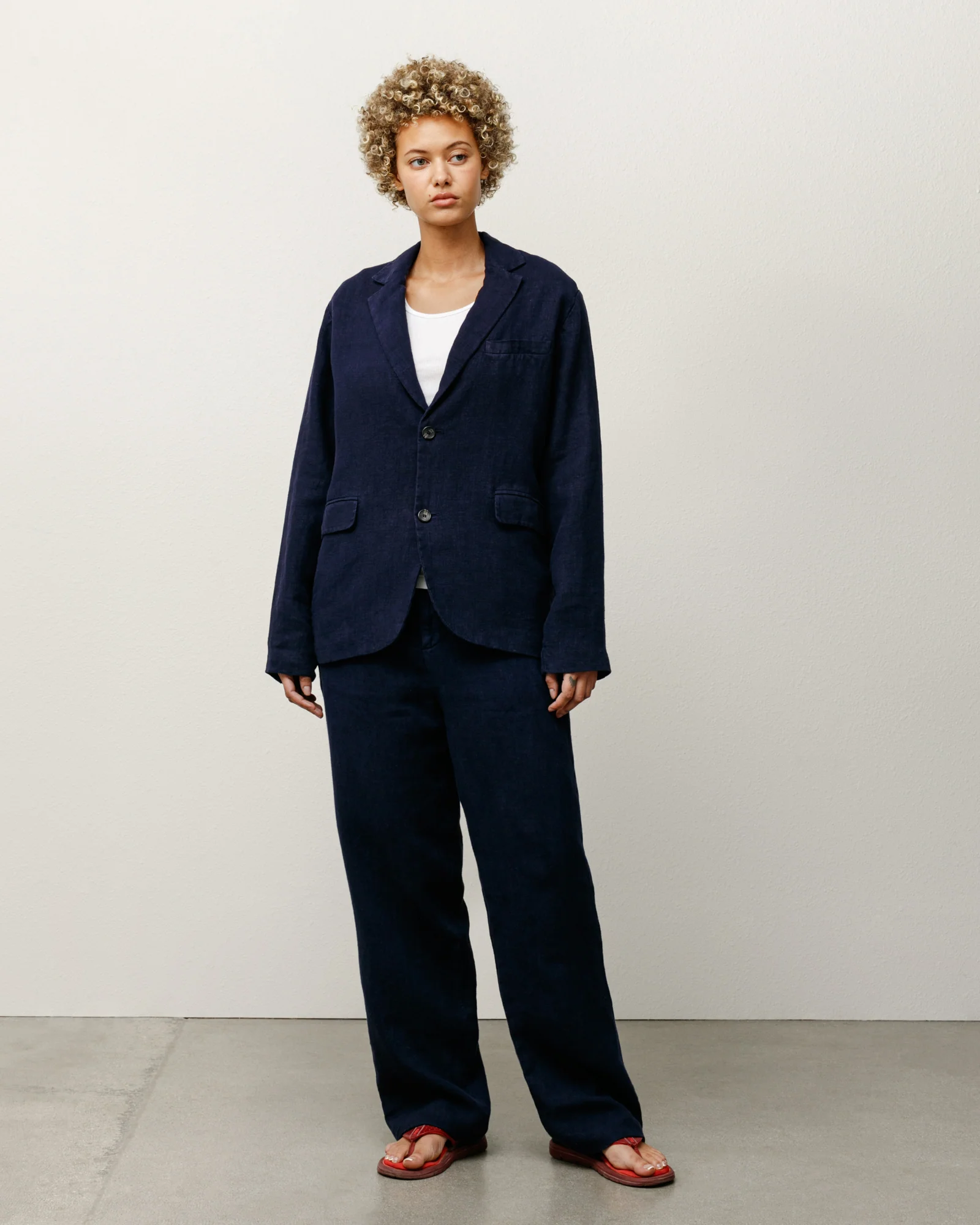 BLAZER TEXTURED LINEN - Image 7
