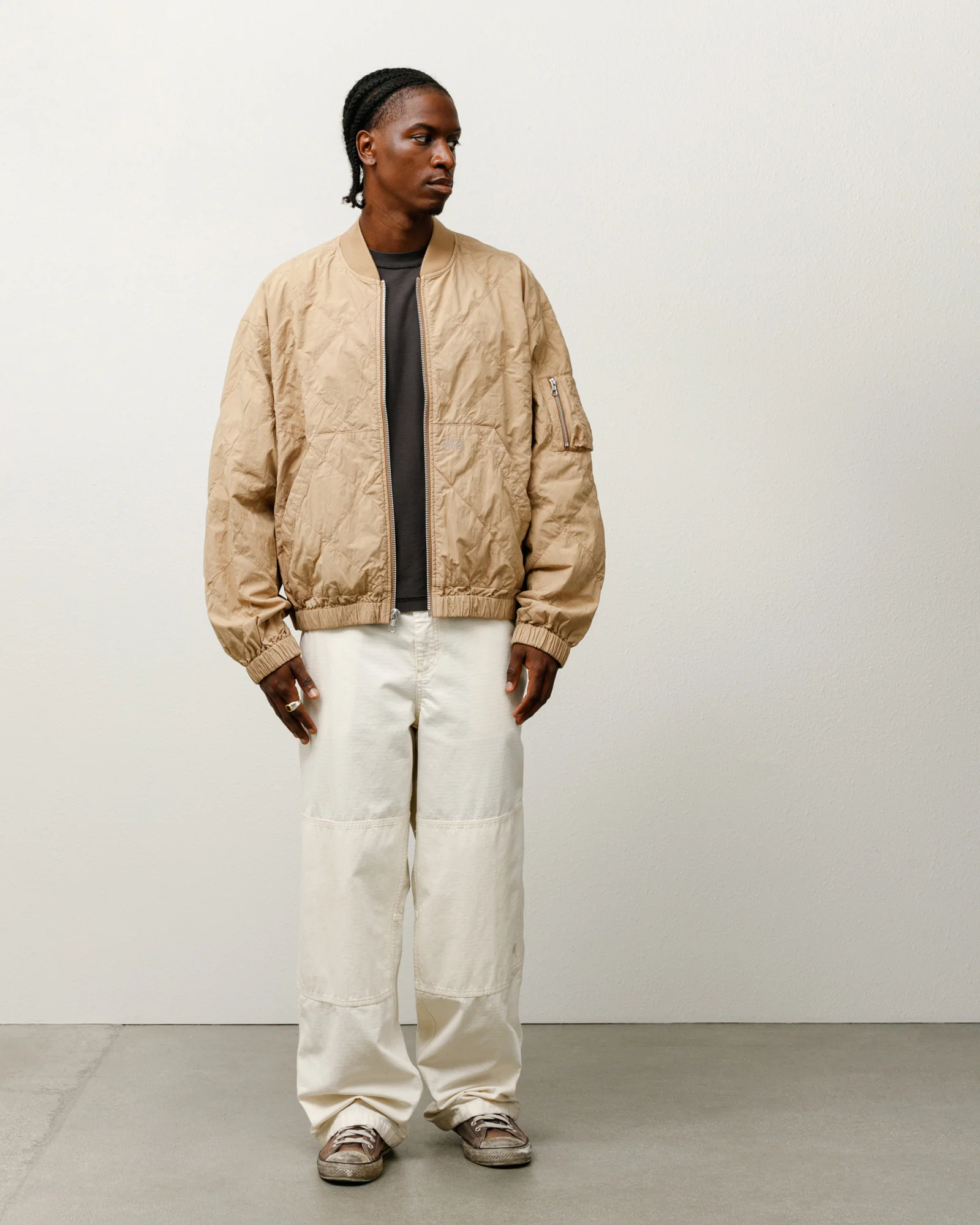 LIGHTWEIGHT COTTON BOMBER - Image 3