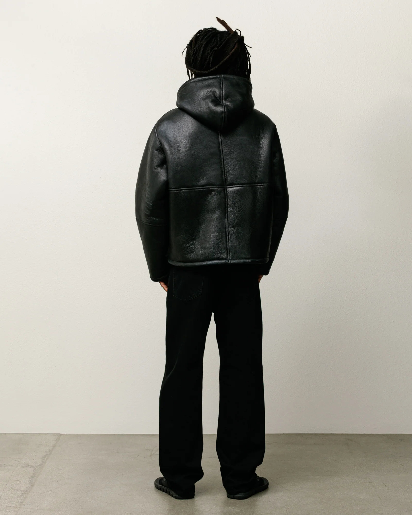 SHEARLING HOODED JACKET - Image 3