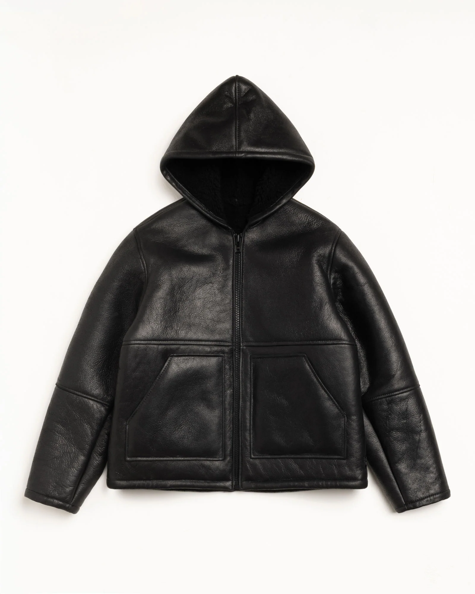 SHEARLING HOODED JACKET - Image 6