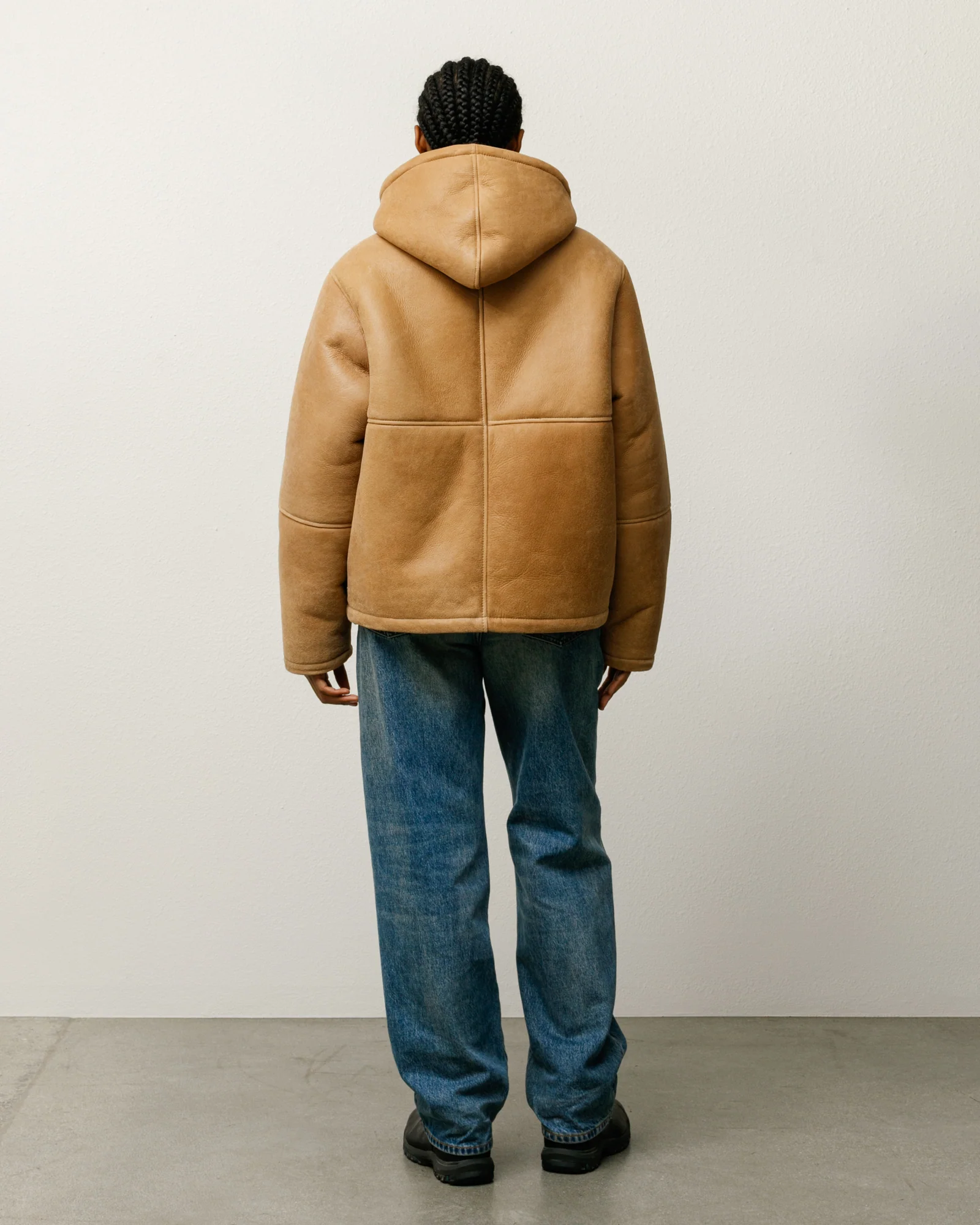 SHEARLING HOODED JACKET - Image 4