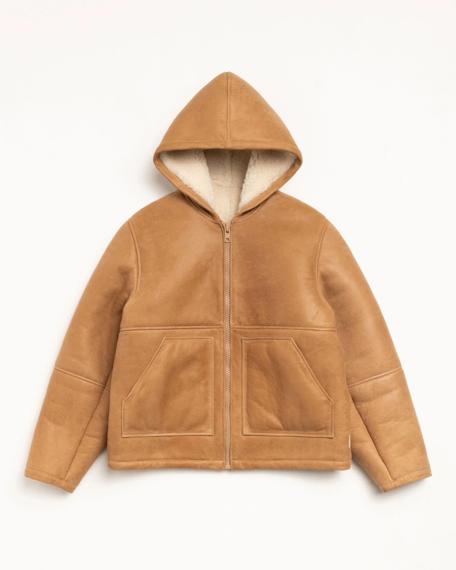 SHEARLING HOODED JACKET - Image 5