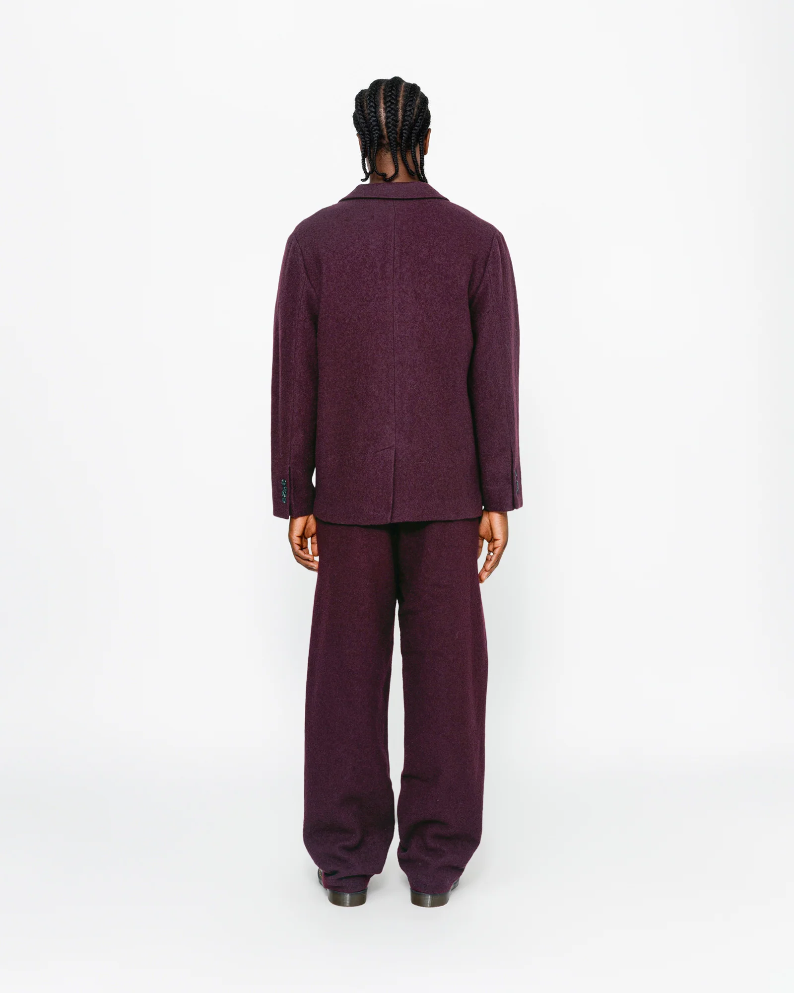 RELAXED TROUSER TEXTURED WOOL - Image 4