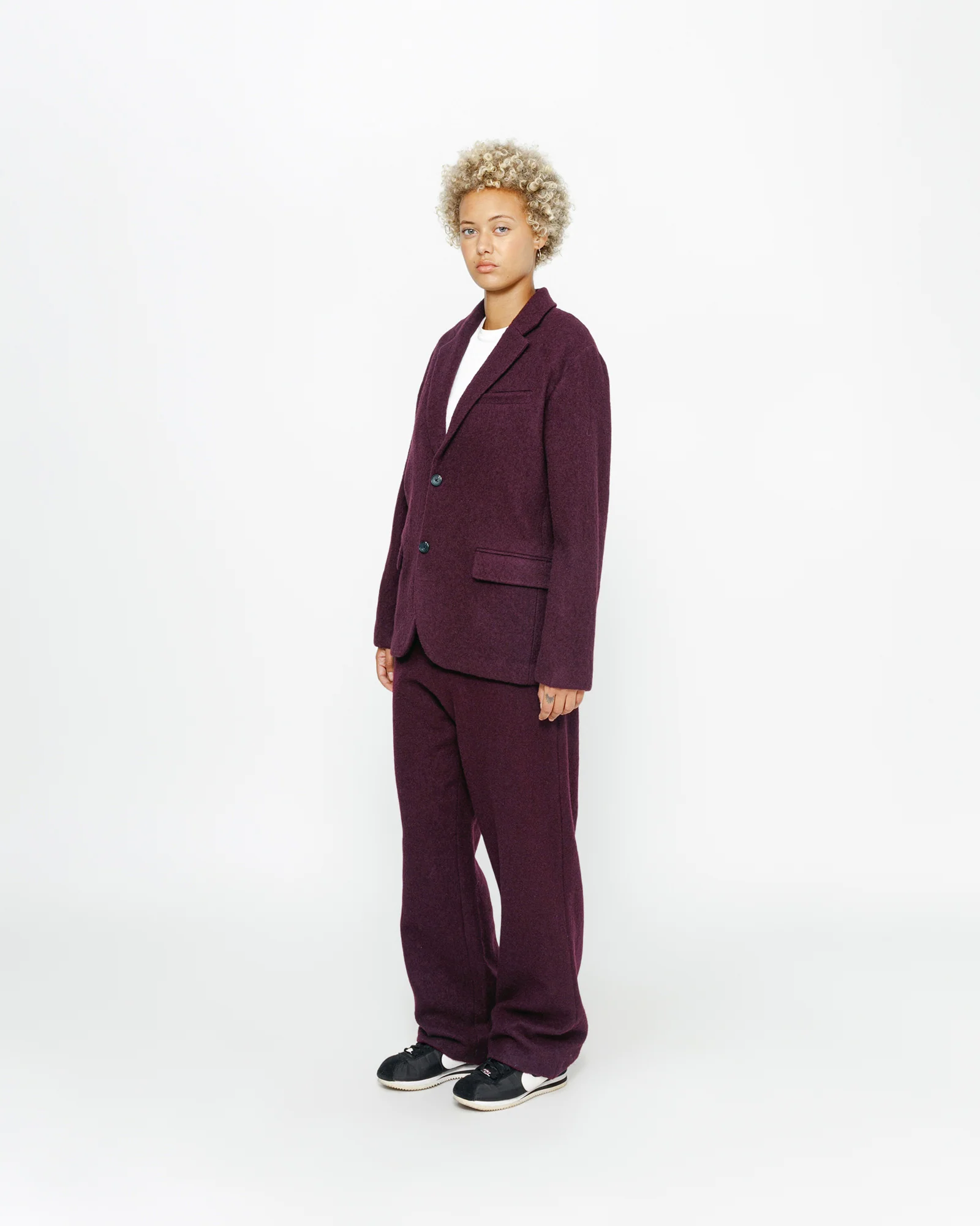 RELAXED TROUSER TEXTURED WOOL - Image 7