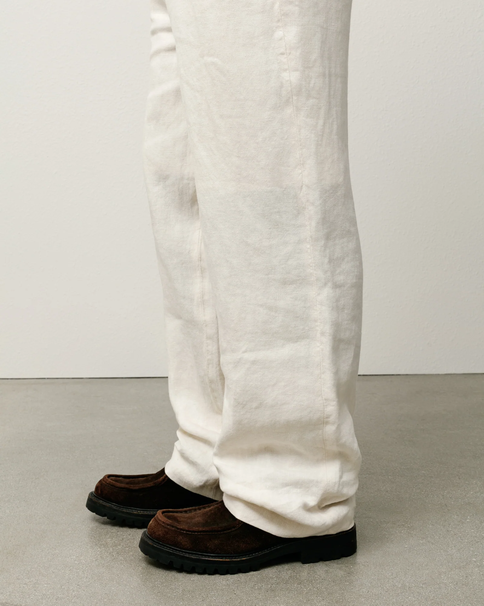 RELAXED TROUSER TEXTURED LINEN - Image 6
