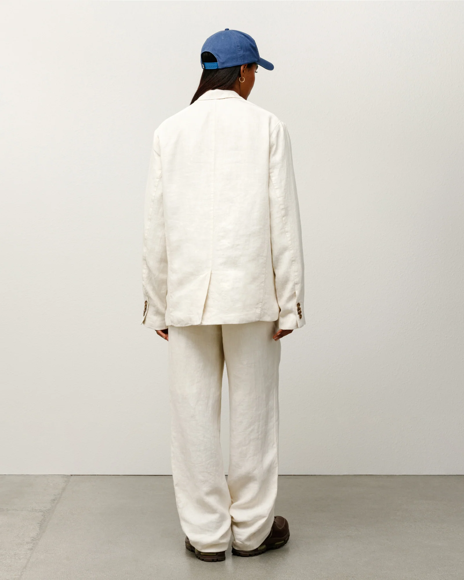 RELAXED TROUSER TEXTURED LINEN - Image 8