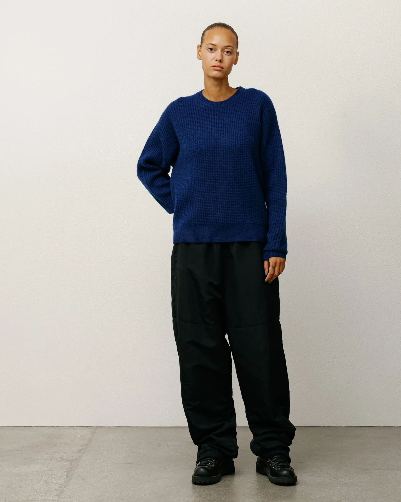 WAFFLE CASHMERE SWEATER - Image 4