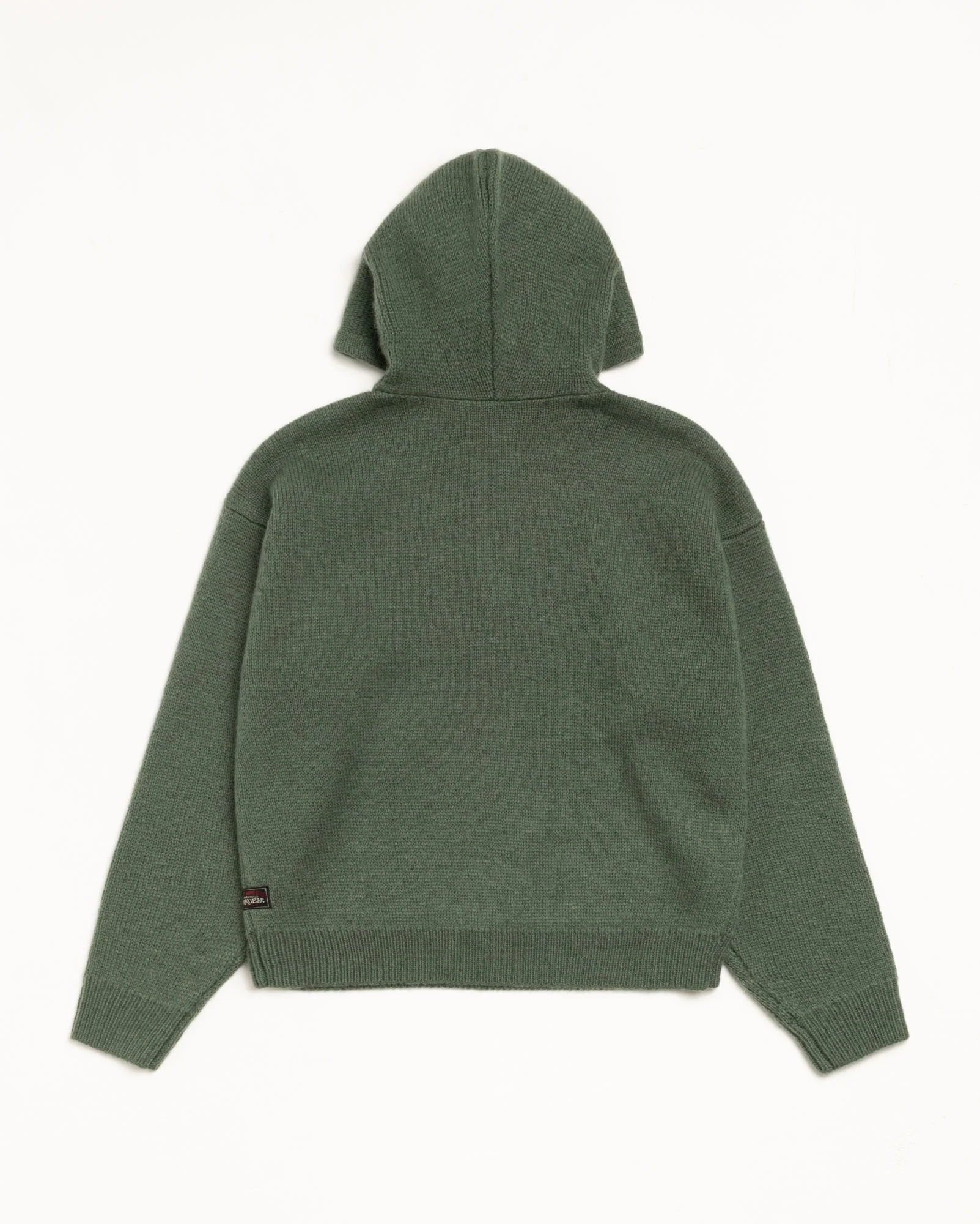 QUARTER ZIP SWEATER HOOD - Image 7
