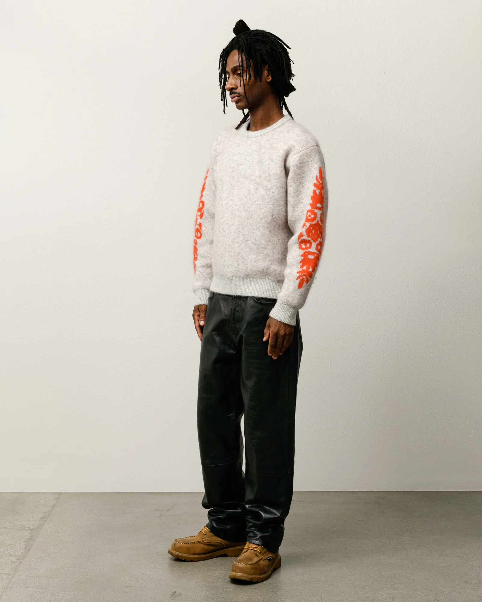 FLOWER MOHAIR SWEATER - Image 2