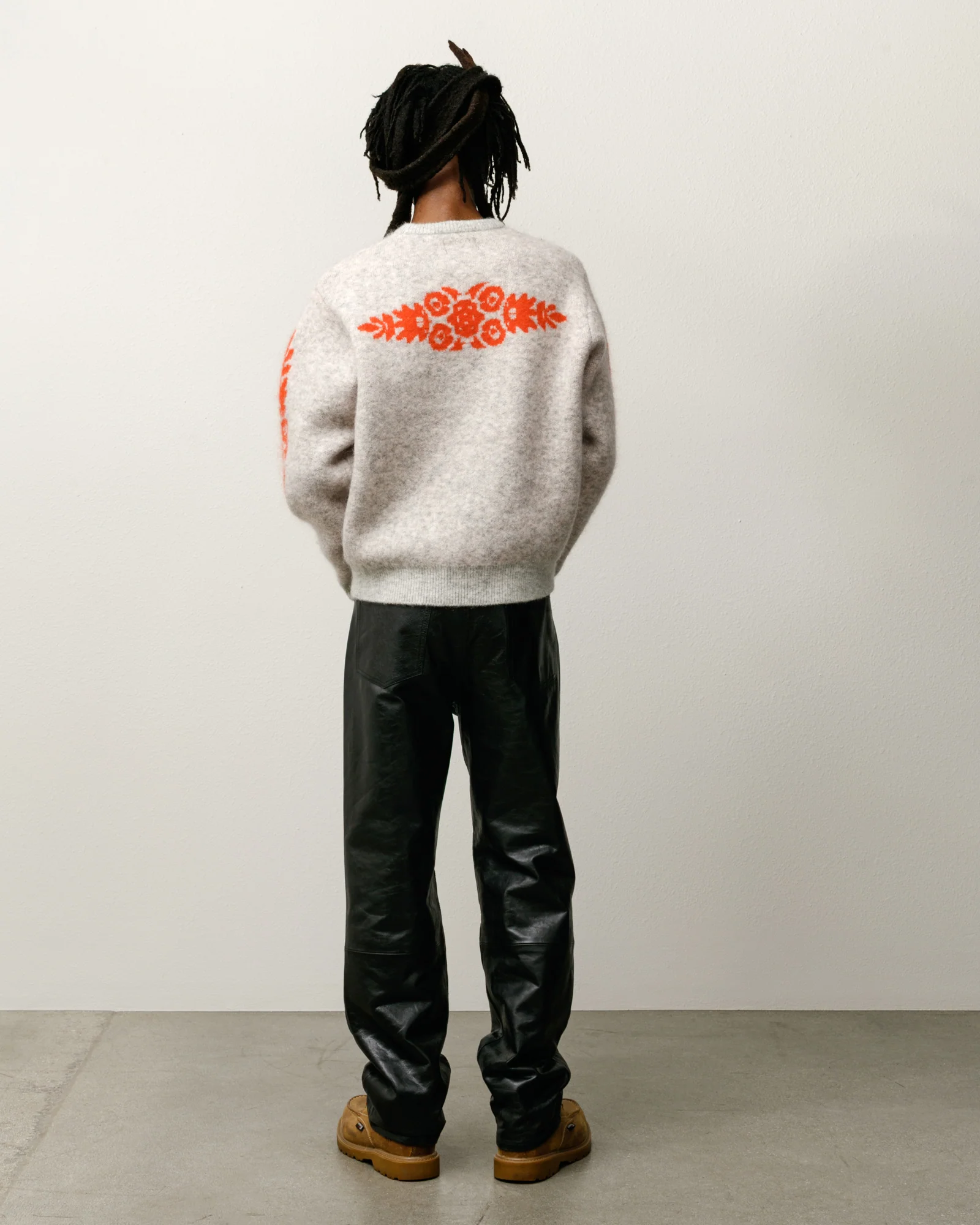 FLOWER MOHAIR SWEATER - Image 3