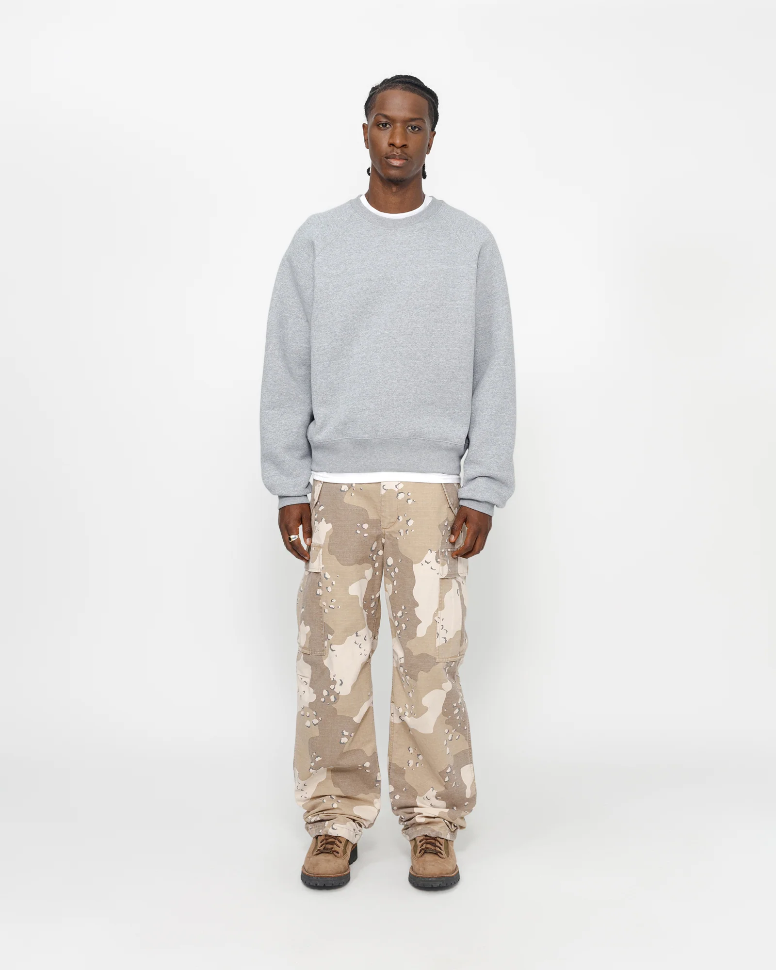FLEECE RAGLAN CREW - Image 3