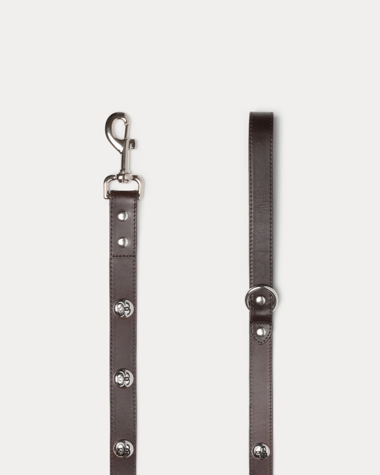 SS LINK STUDDED DOG LEASH - Image 2