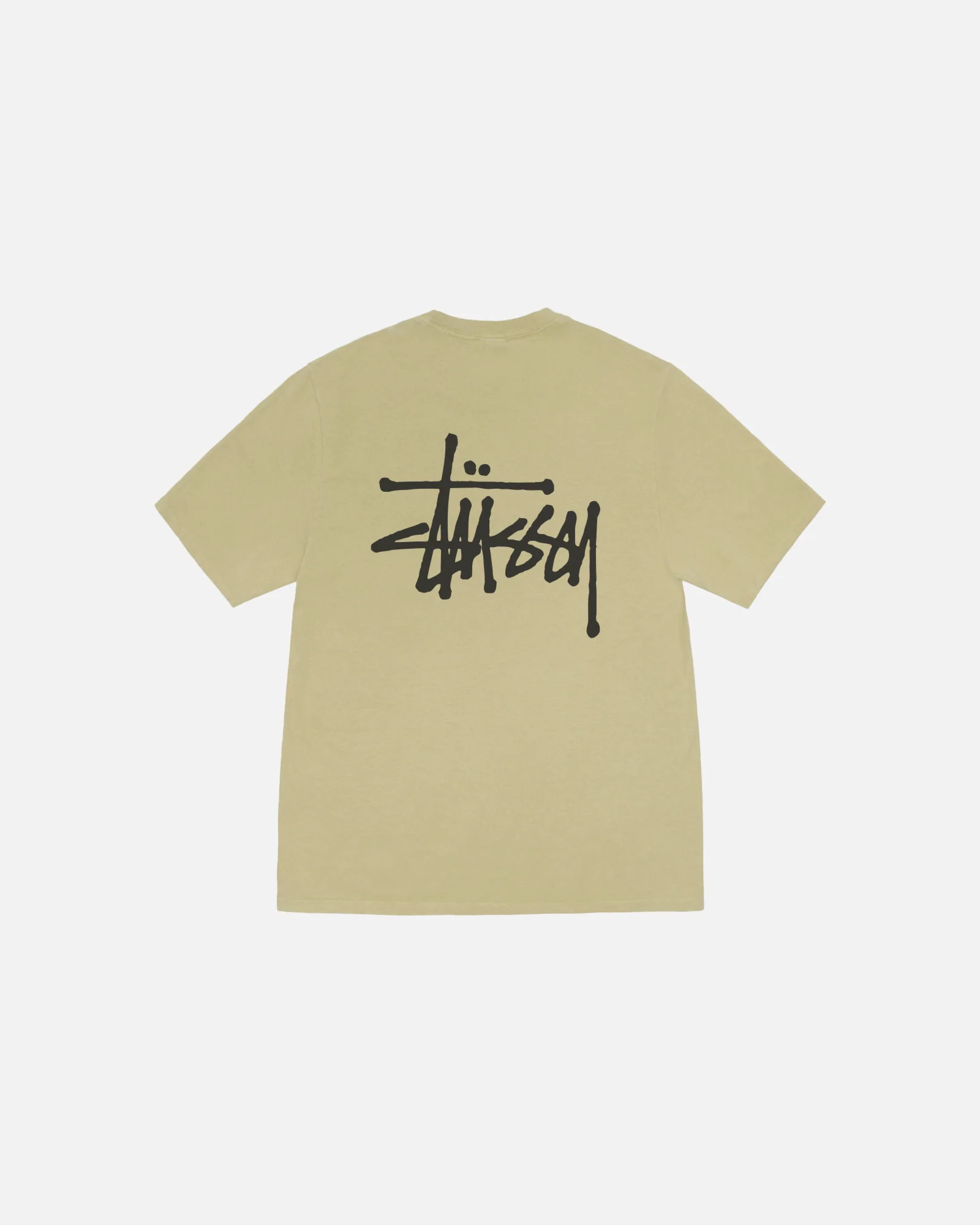 BASIC STUSSY PIG. DYED TEE