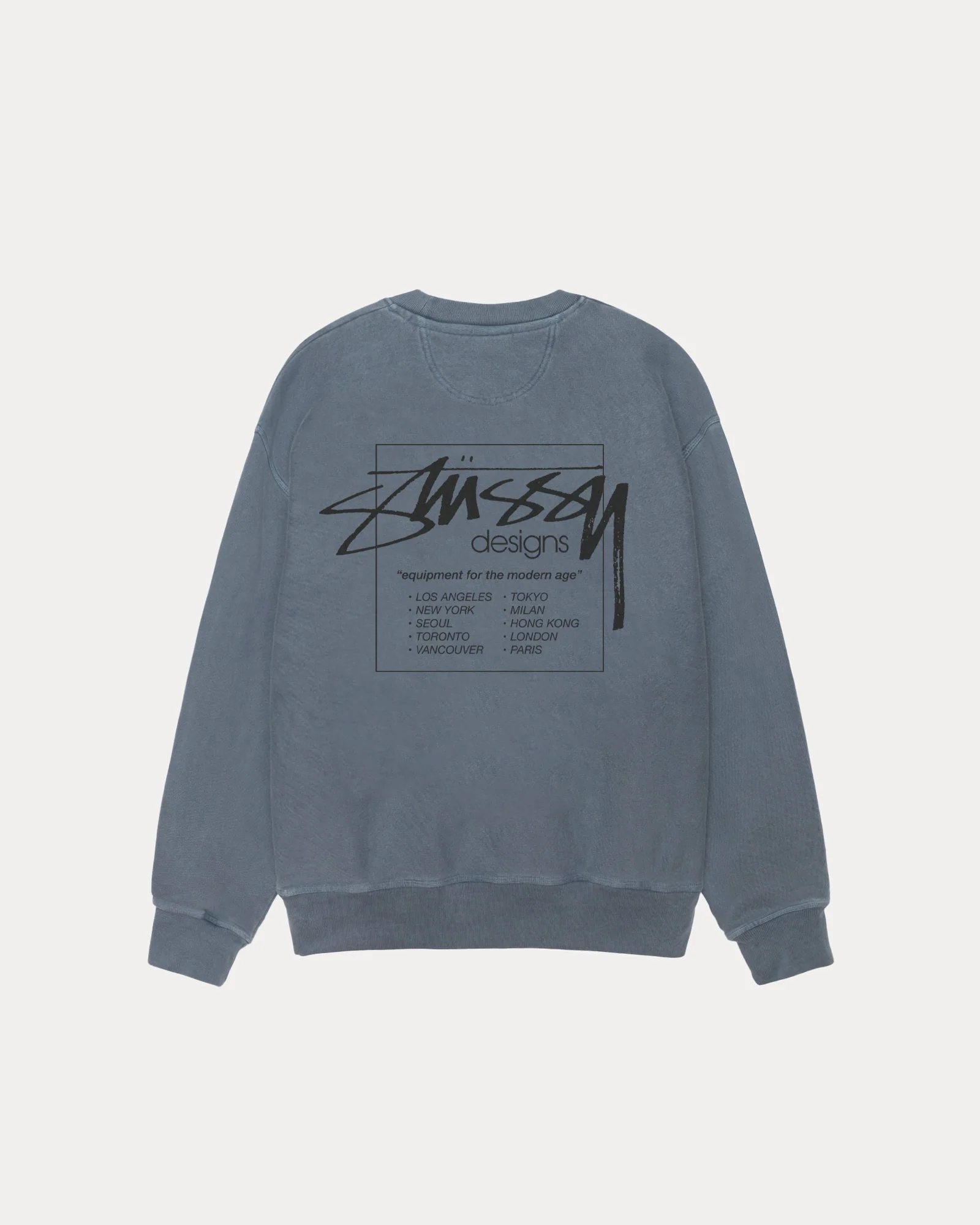 MODERN AGE PIG. DYED CREW - Image 3