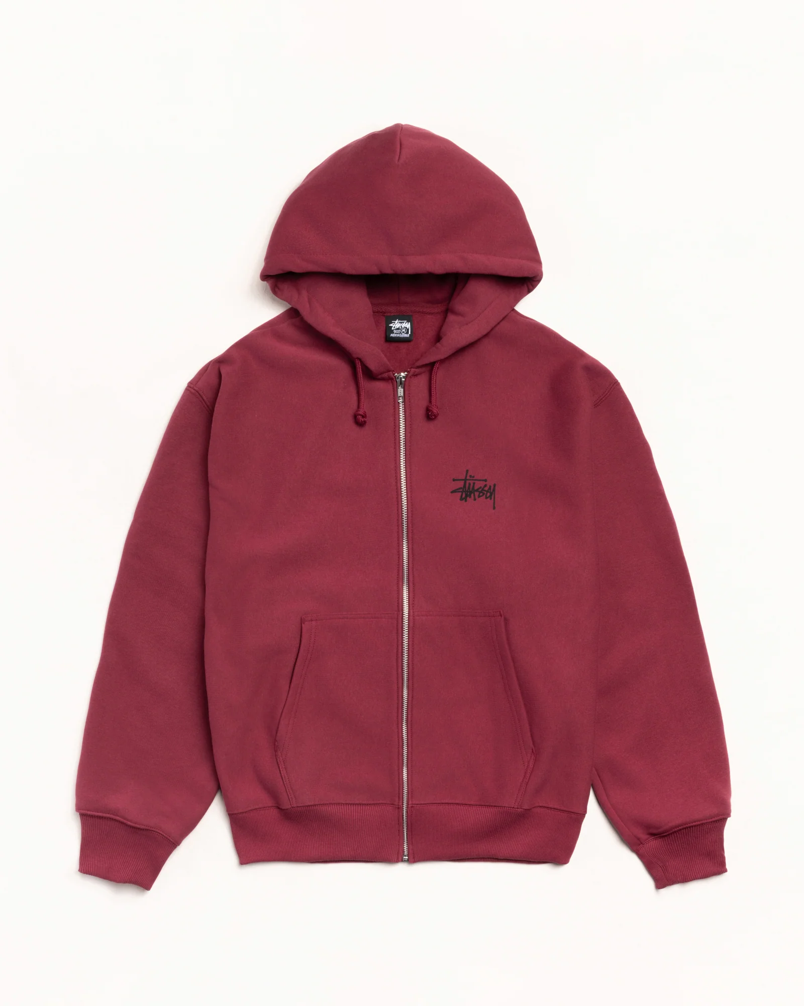 BASIC STUSSY ZIP HOOD