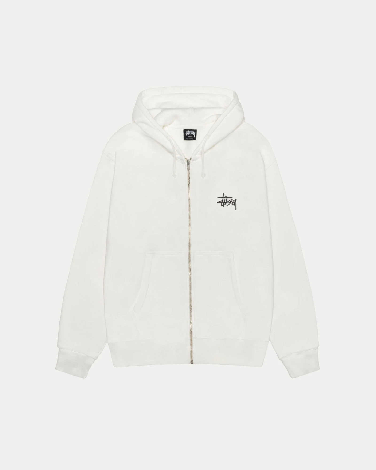 BASIC STUSSY PIG DYED ZIP HOOD