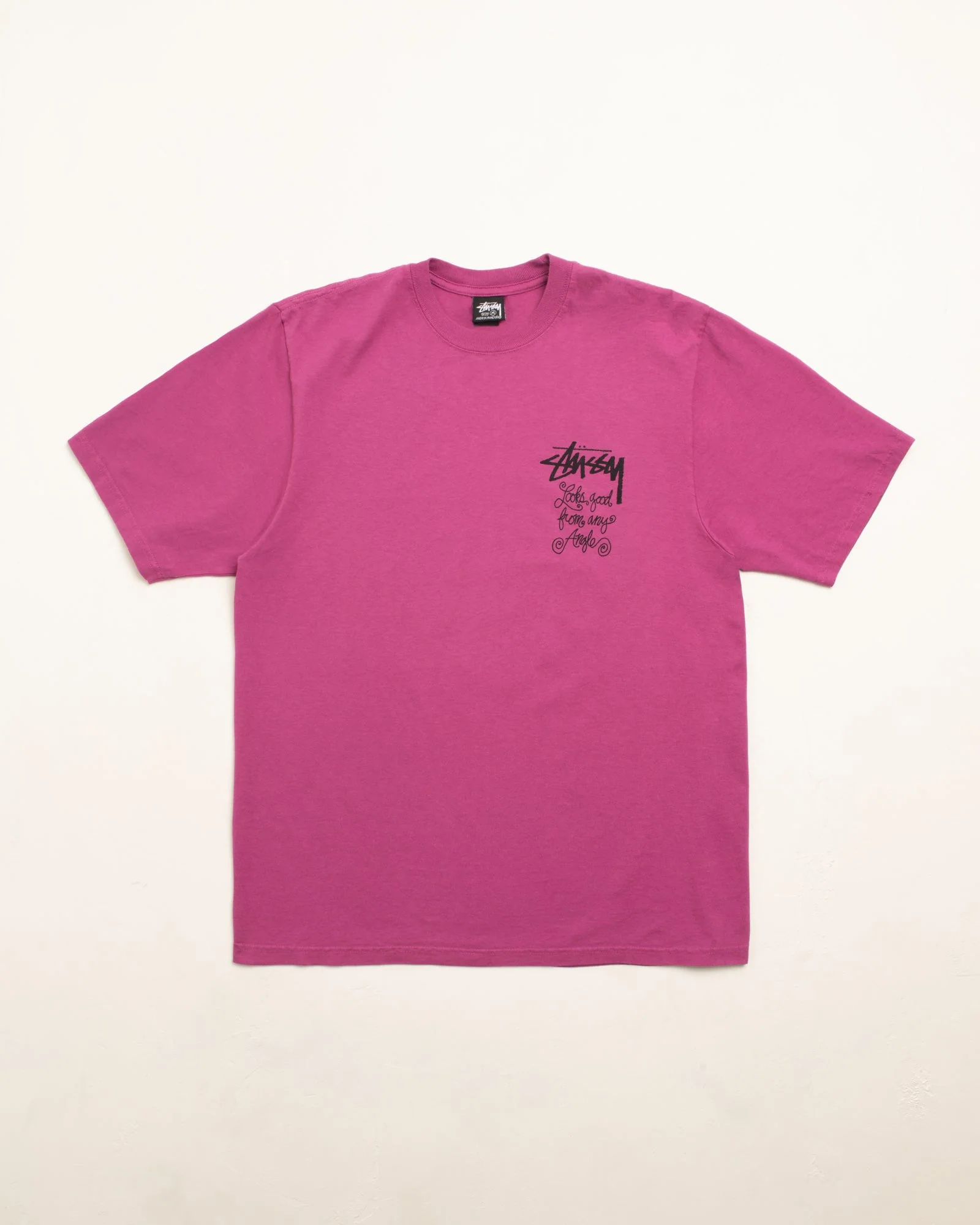 ANY ANGLE PIG. DYED TEE