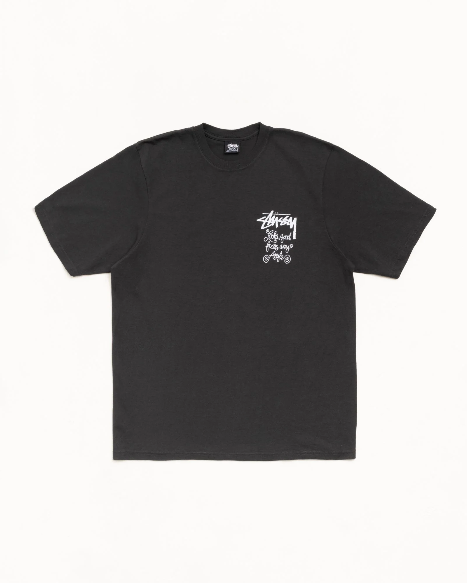 ANY ANGLE PIG. DYED TEE