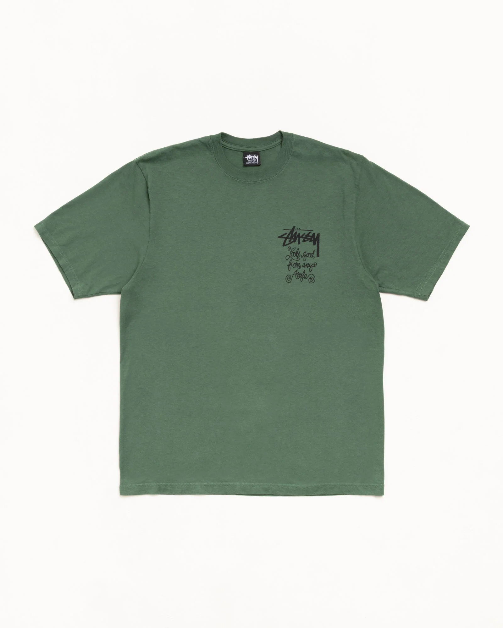 ANY ANGLE PIG. DYED TEE