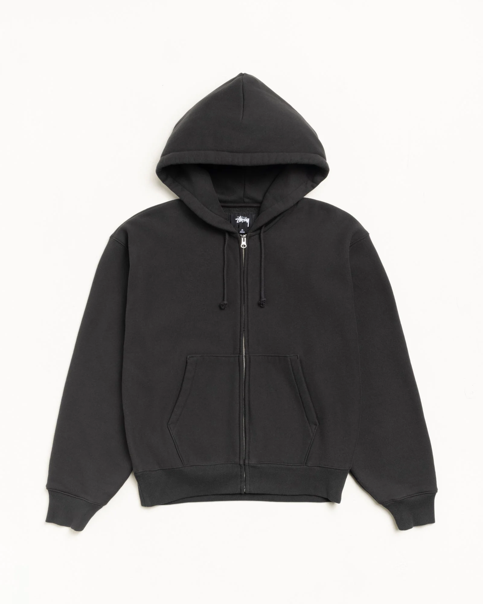 BASIC DIAMOND ZIP HOOD - Image 2