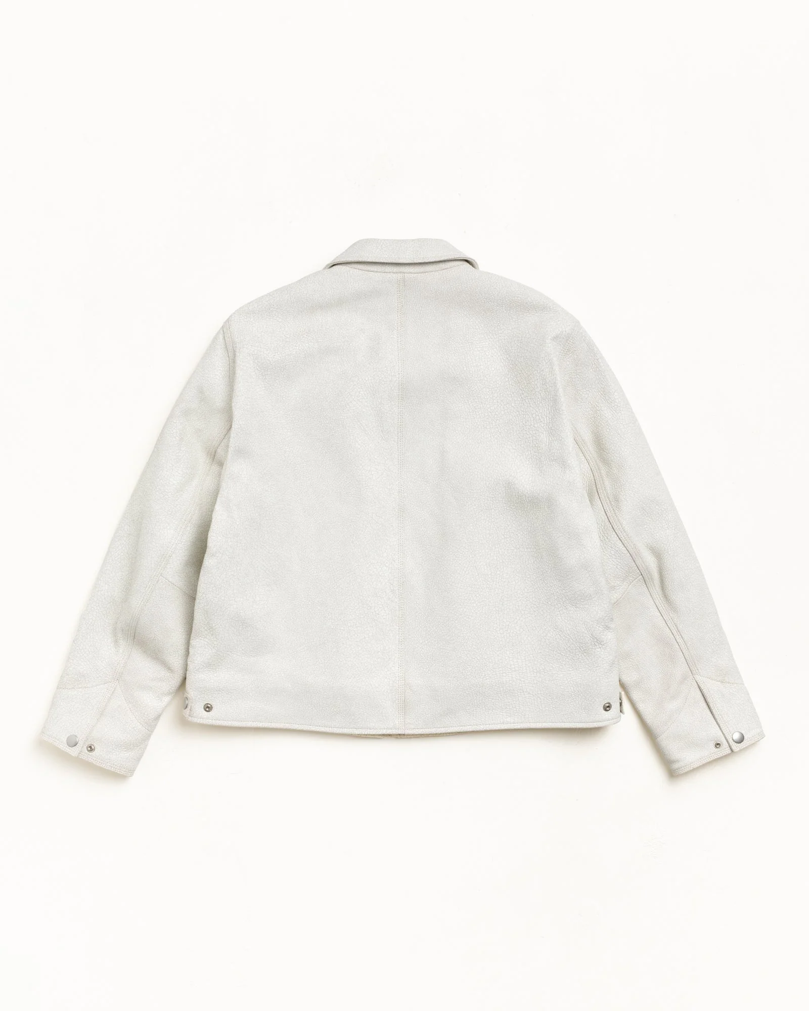 GARAGE JACKET CRACKED LEATHER - Image 7