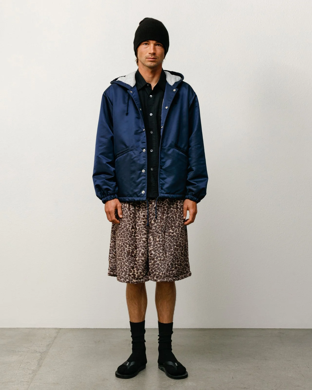 HOODED COACHES JACKET