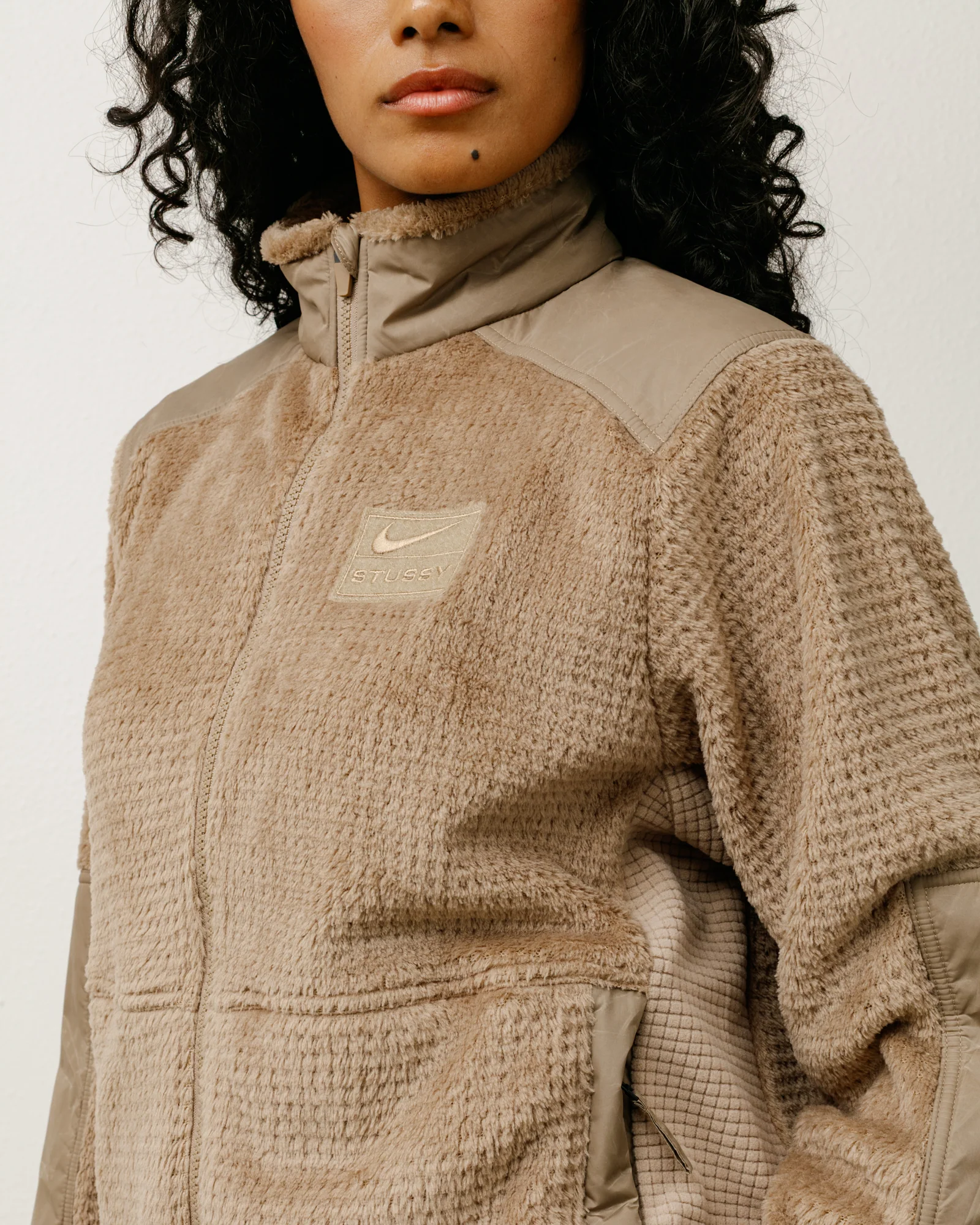 STÜSSY & NIKE FULL ZIP FLEECE - Image 4