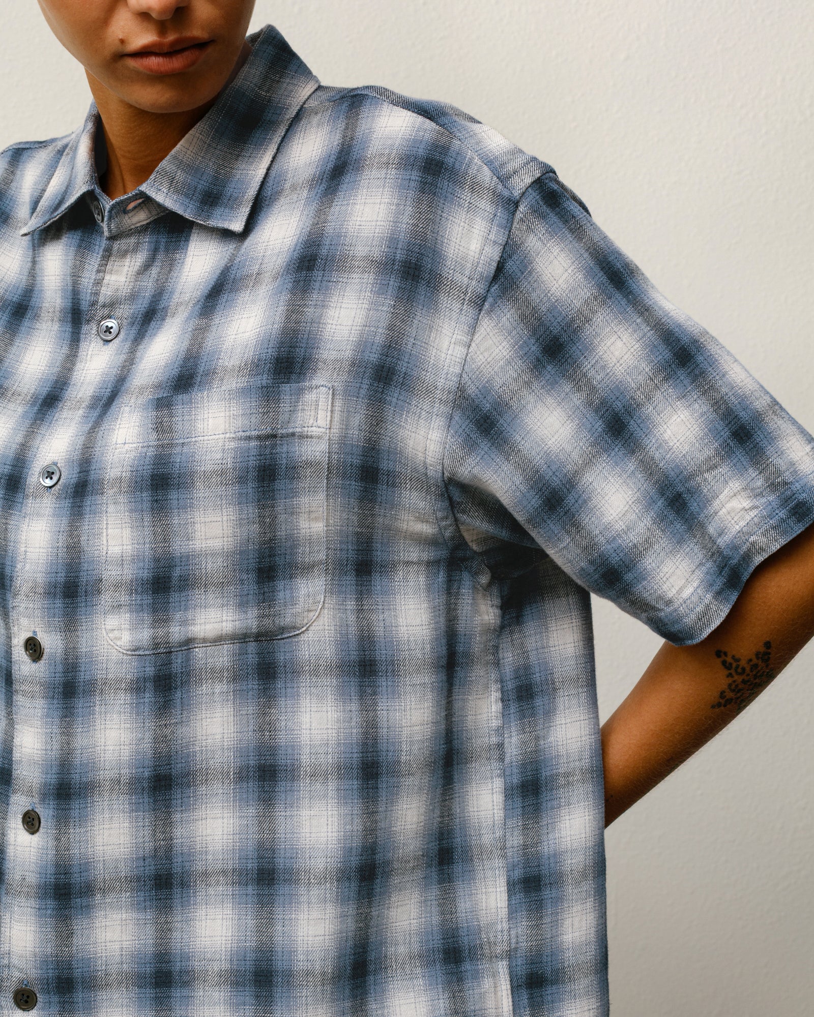 LIAM SS PLAID SHIRT - Image 2