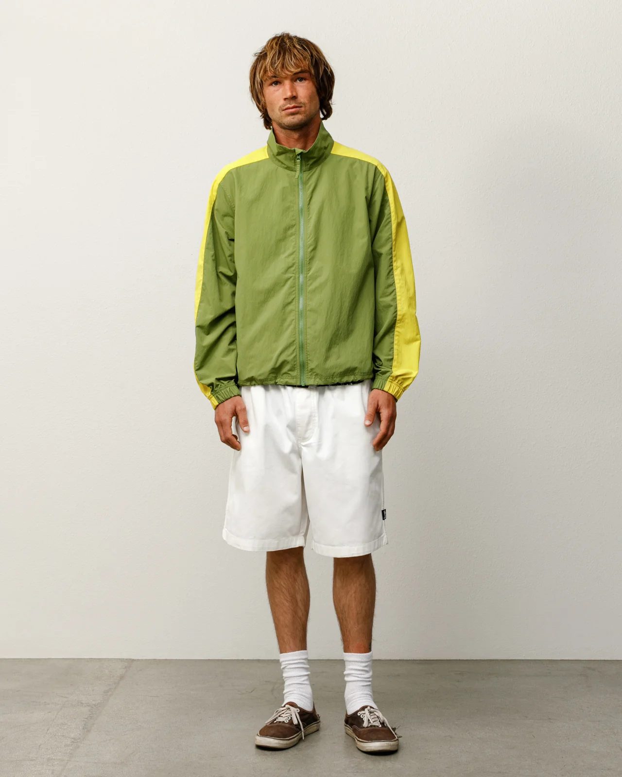 LIGHTWEIGHT MOCK JACKET