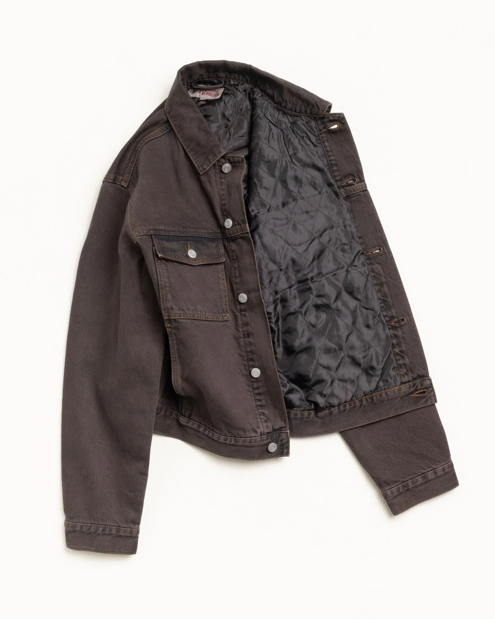 LINED TRUCKER RESIN DENIM - Image 6