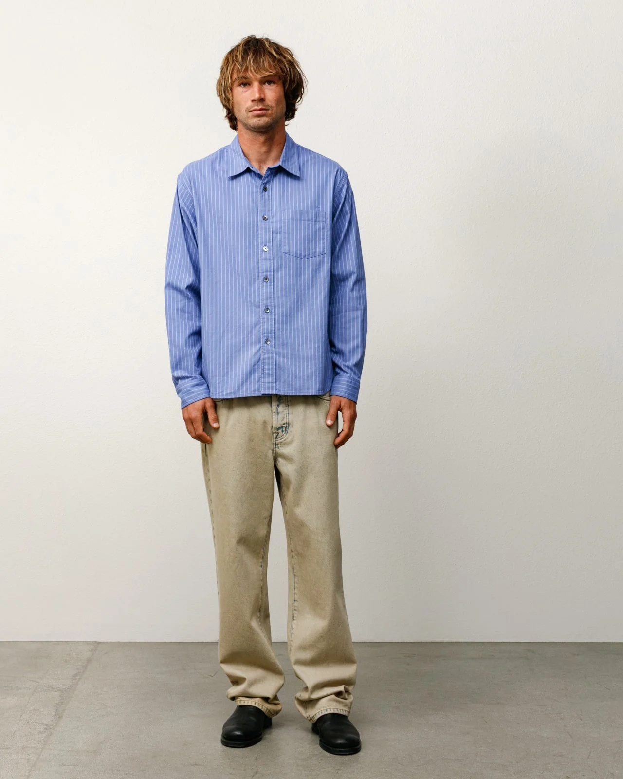 NEW CLASSIC JEANS RESIN DENIM