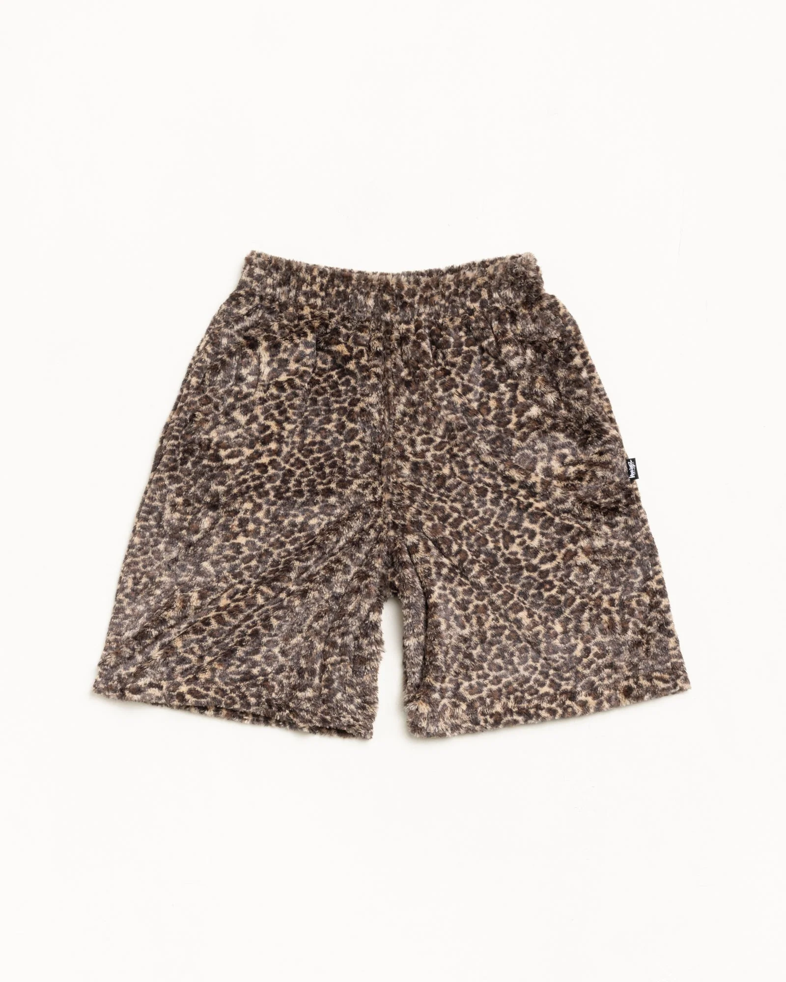 PILE LEOPARD SHORT - Image 5