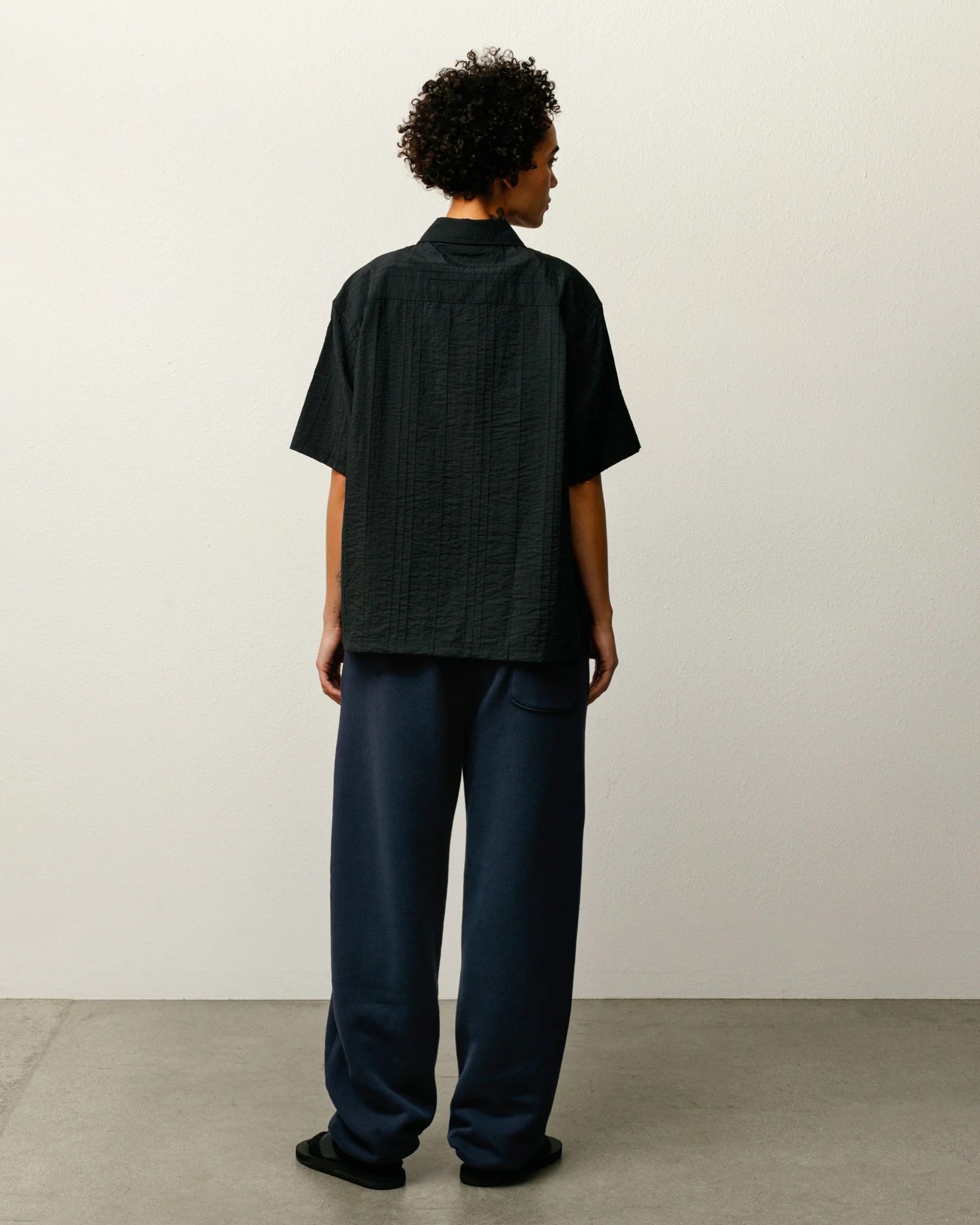 PLEATED TEXTURED SHIRT - Image 5