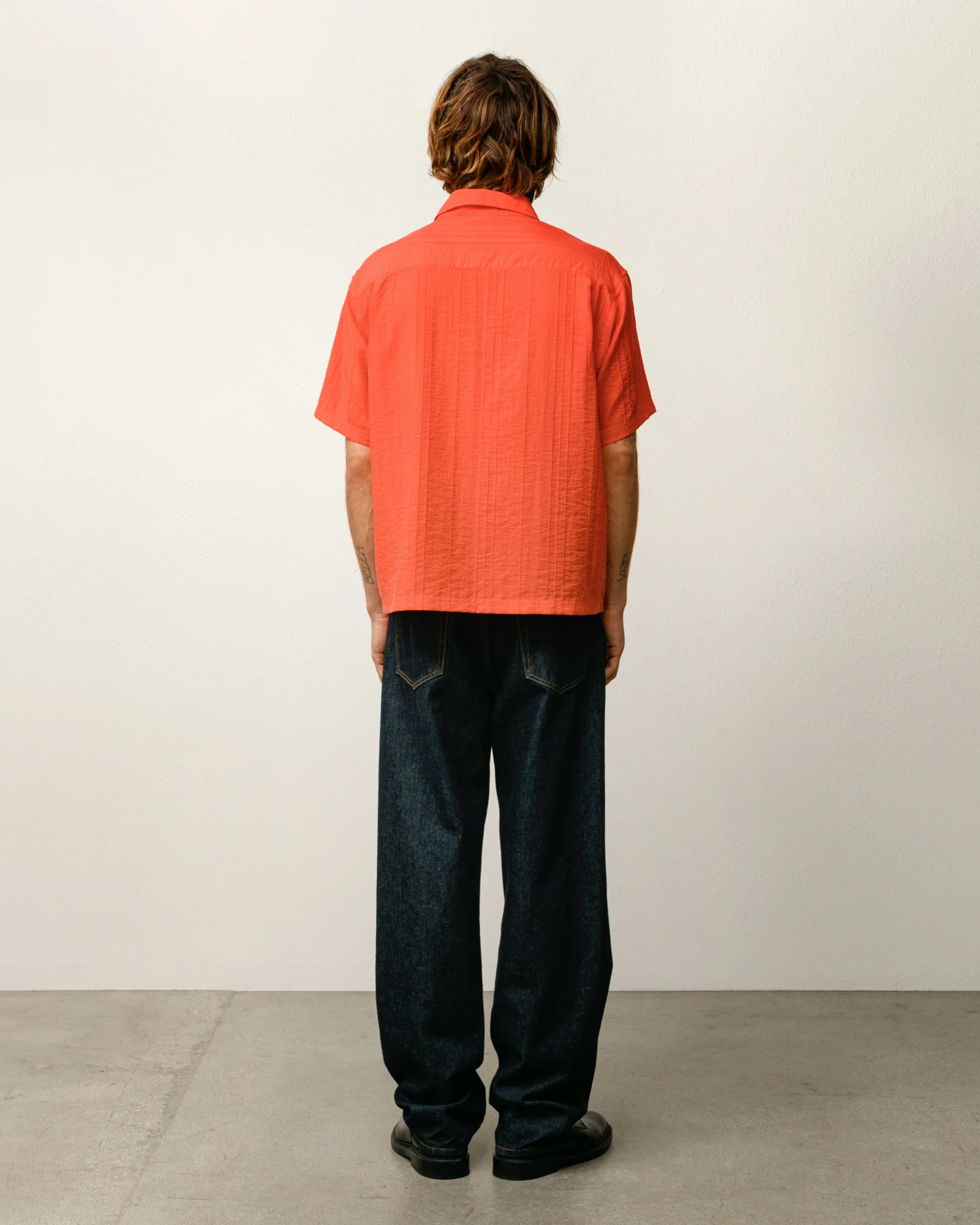 PLEATED TEXTURED SHIRT - Image 5