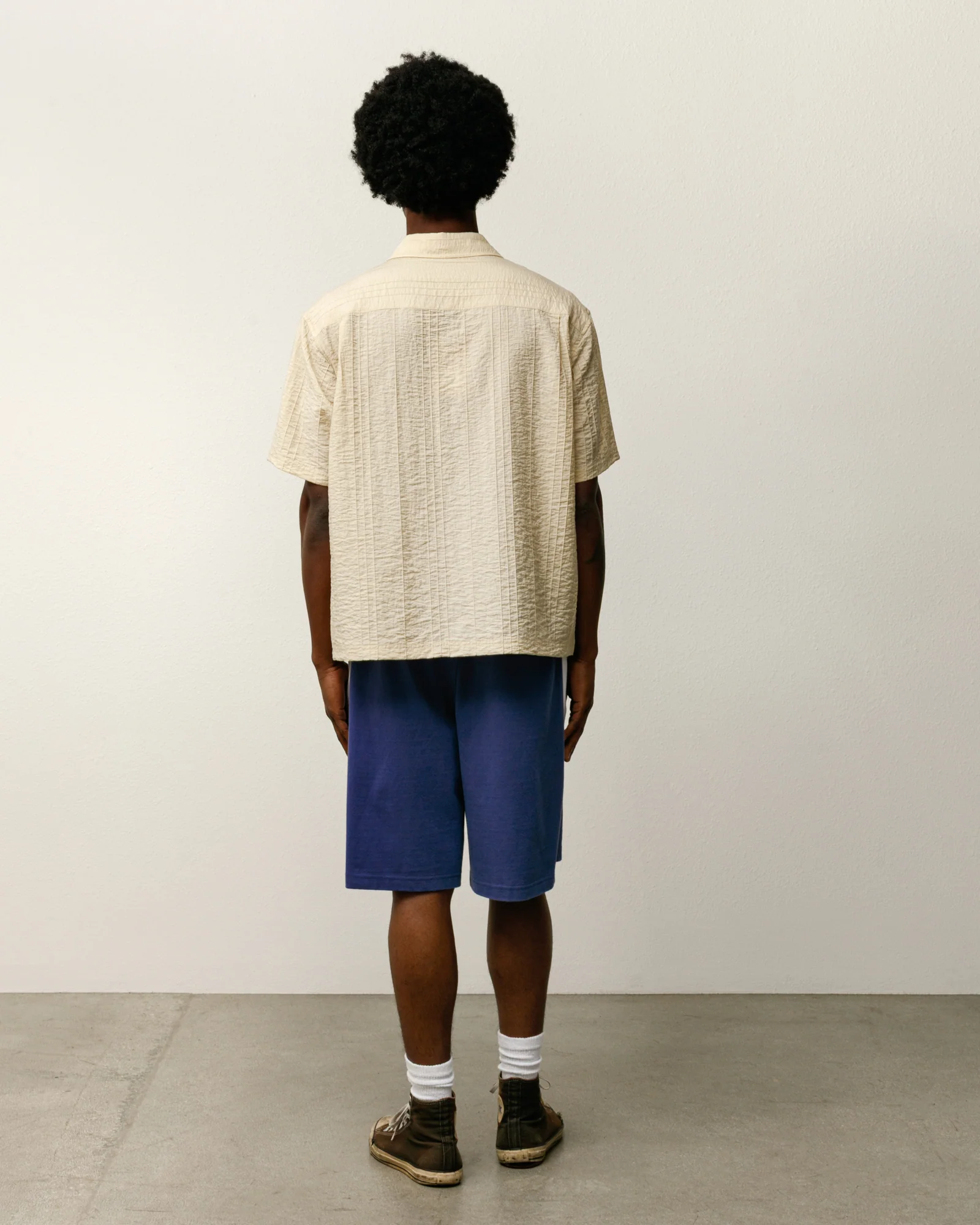 PLEATED TEXTURED SHIRT - Image 5