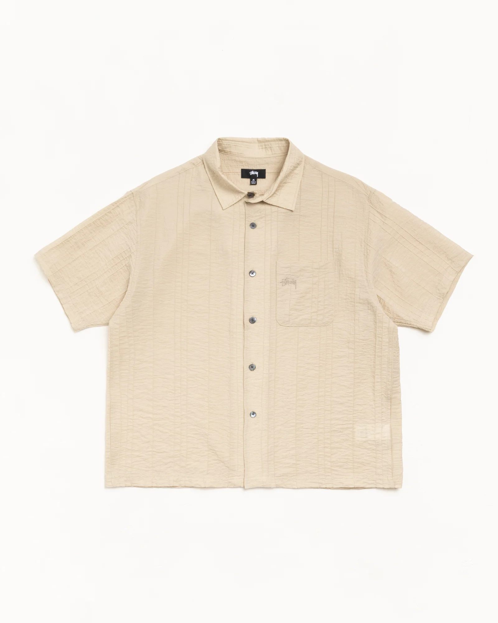 PLEATED TEXTURED SHIRT - Image 6