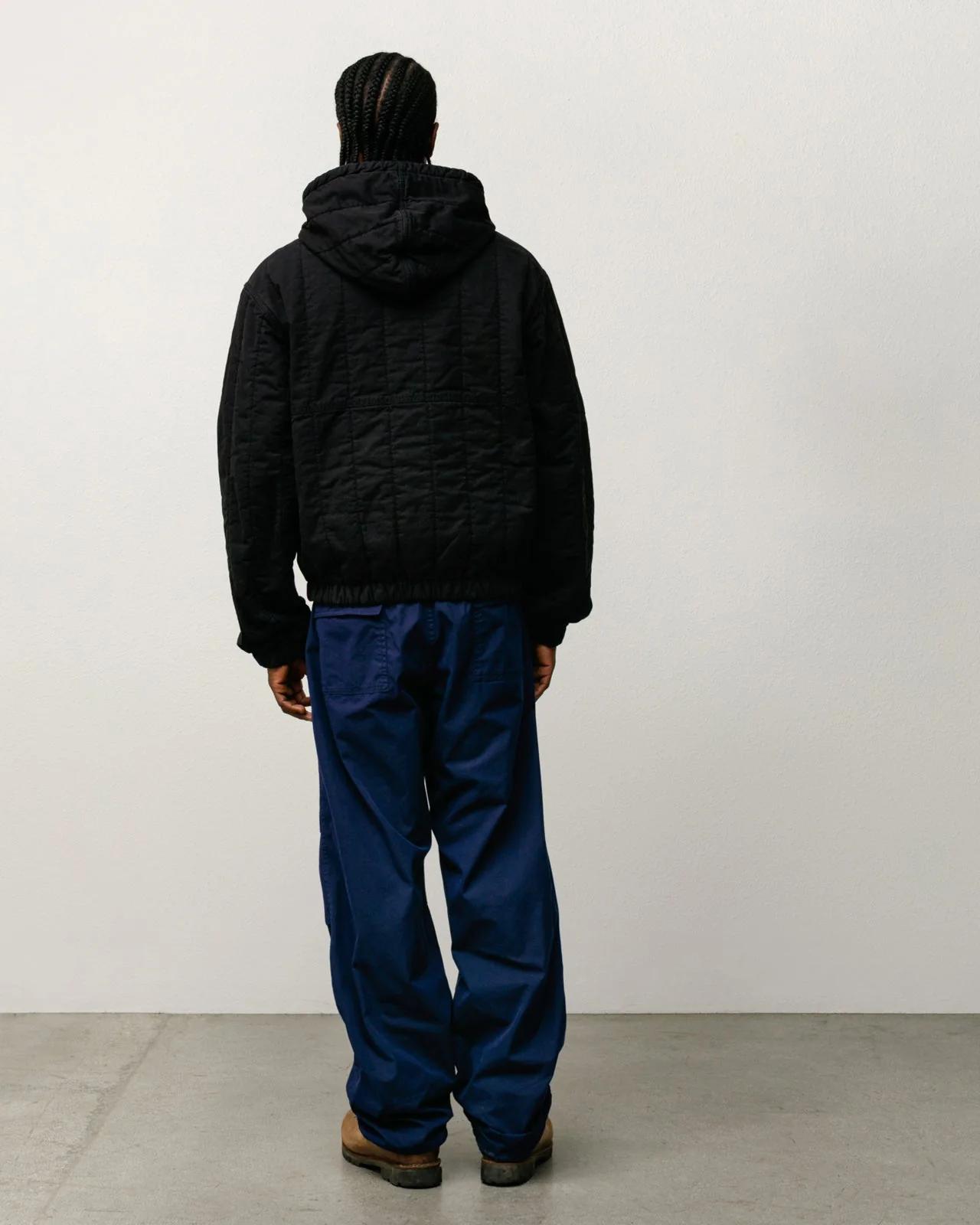 QUILTED CANVAS WORK JACKET - Image 3