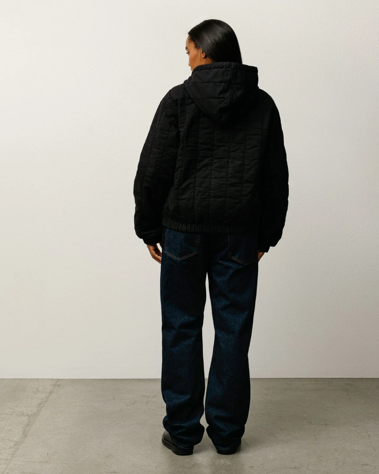 QUILTED CANVAS WORK JACKET - Image 5