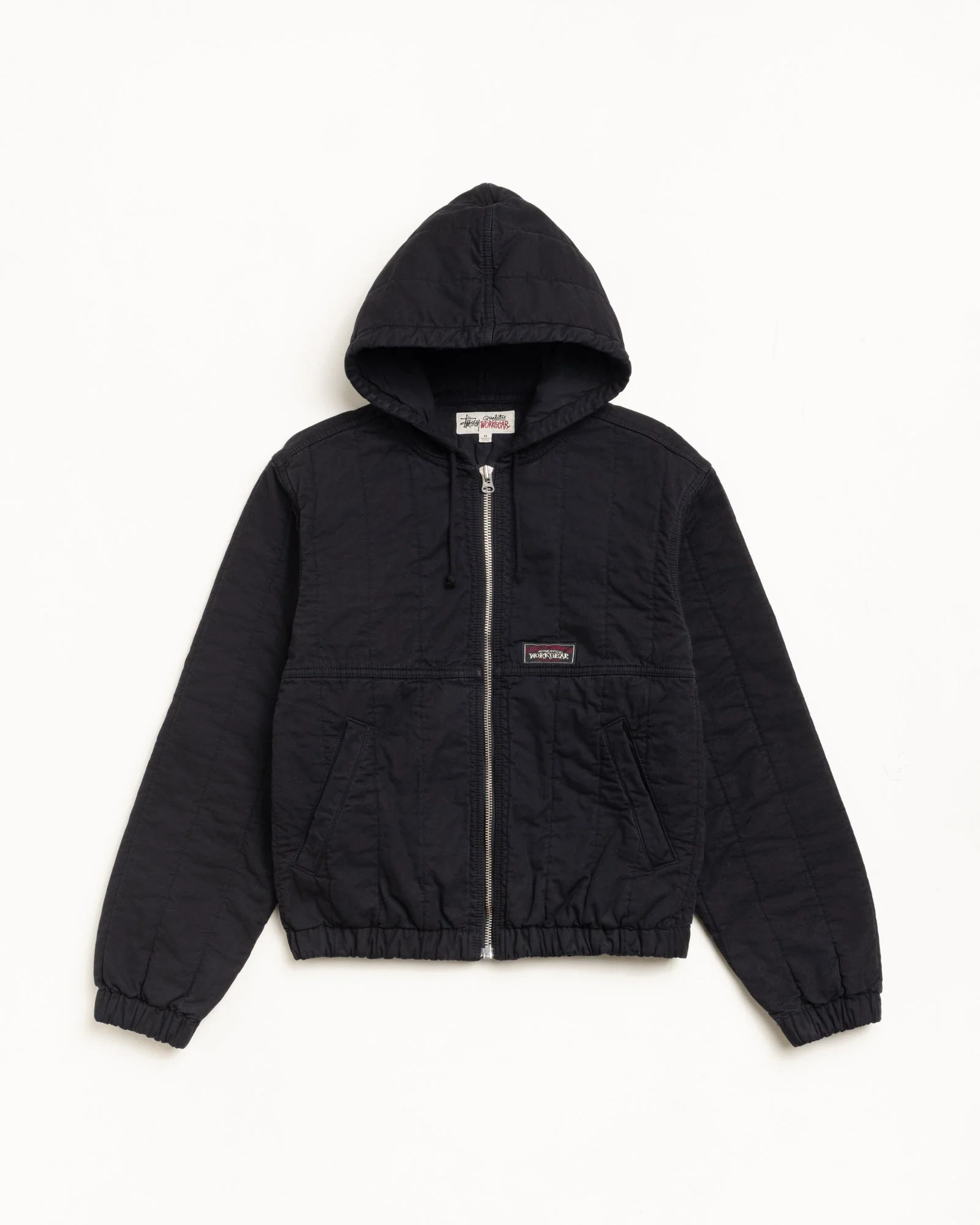 QUILTED CANVAS WORK JACKET - Image 6