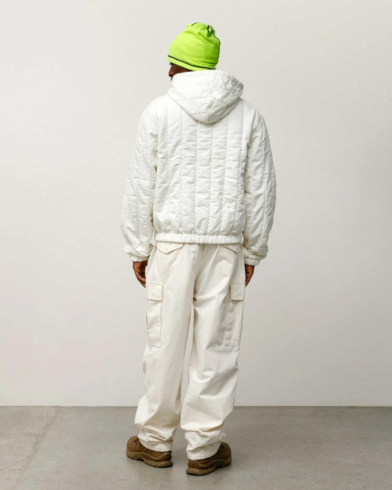 QUILTED CANVAS WORK JACKET - Image 4