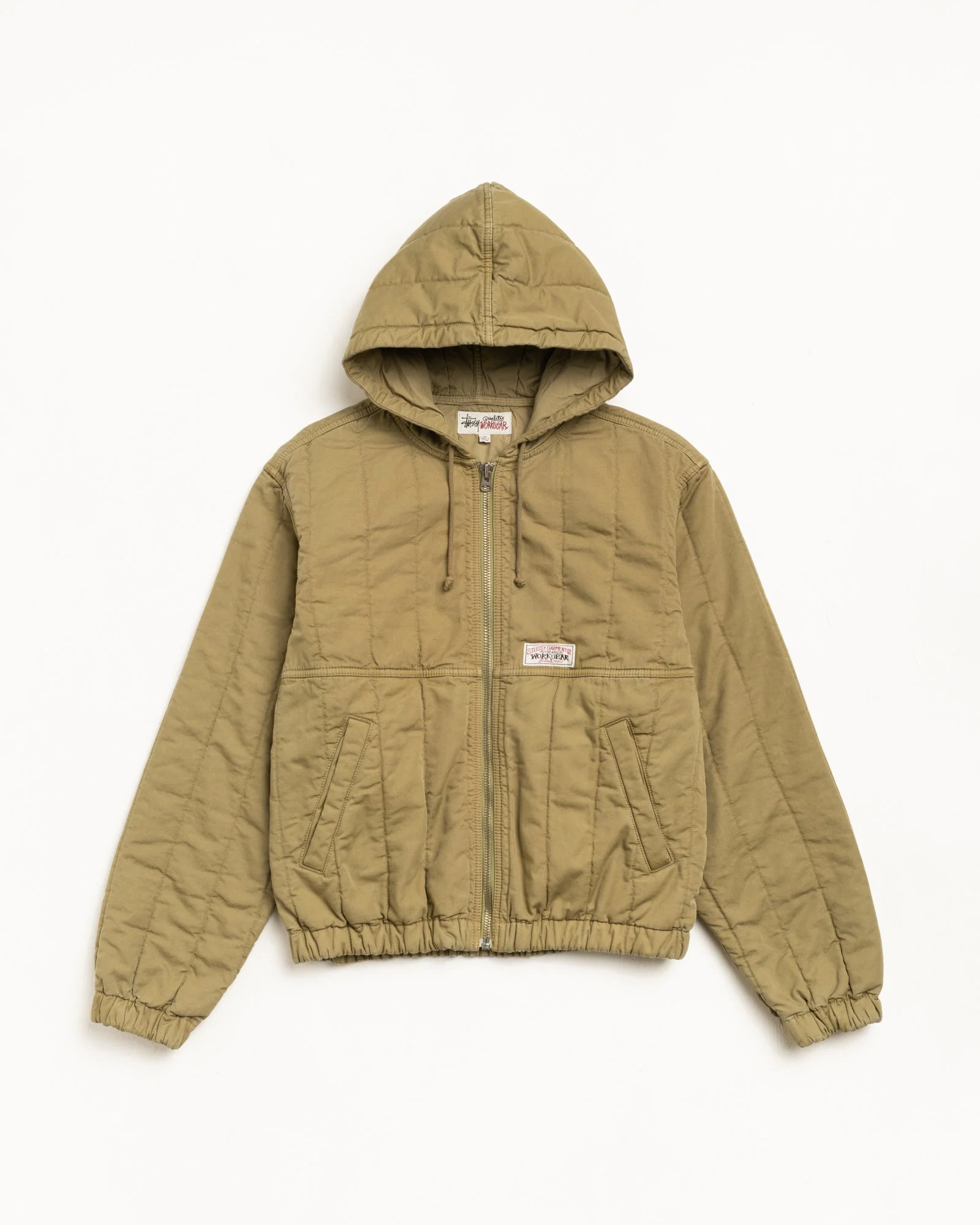 QUILTED CANVAS WORK JACKET - Image 4