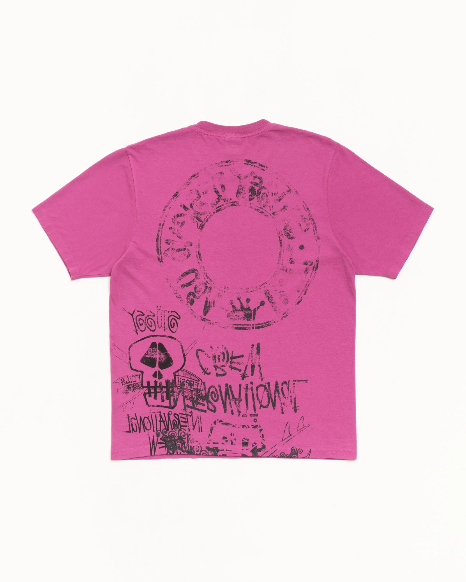 SKULLS PIG. DYED TEE - Image 2