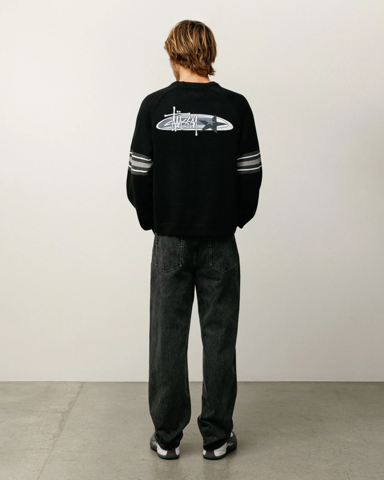 STRIPE RAGLAN CREW - Image 2
