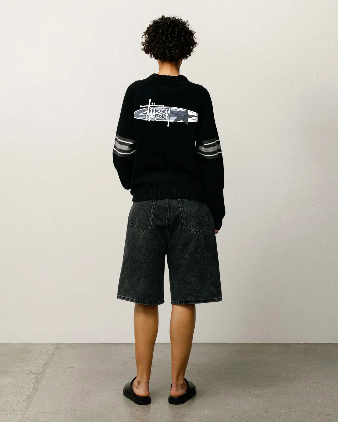 STRIPE RAGLAN CREW - Image 4