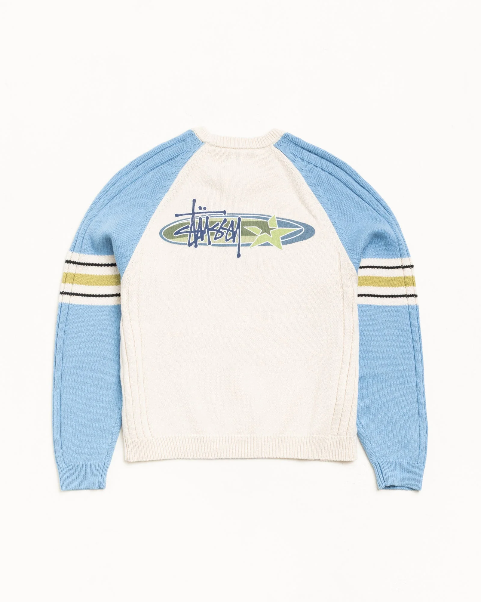 STRIPE RAGLAN CREW - Image 7