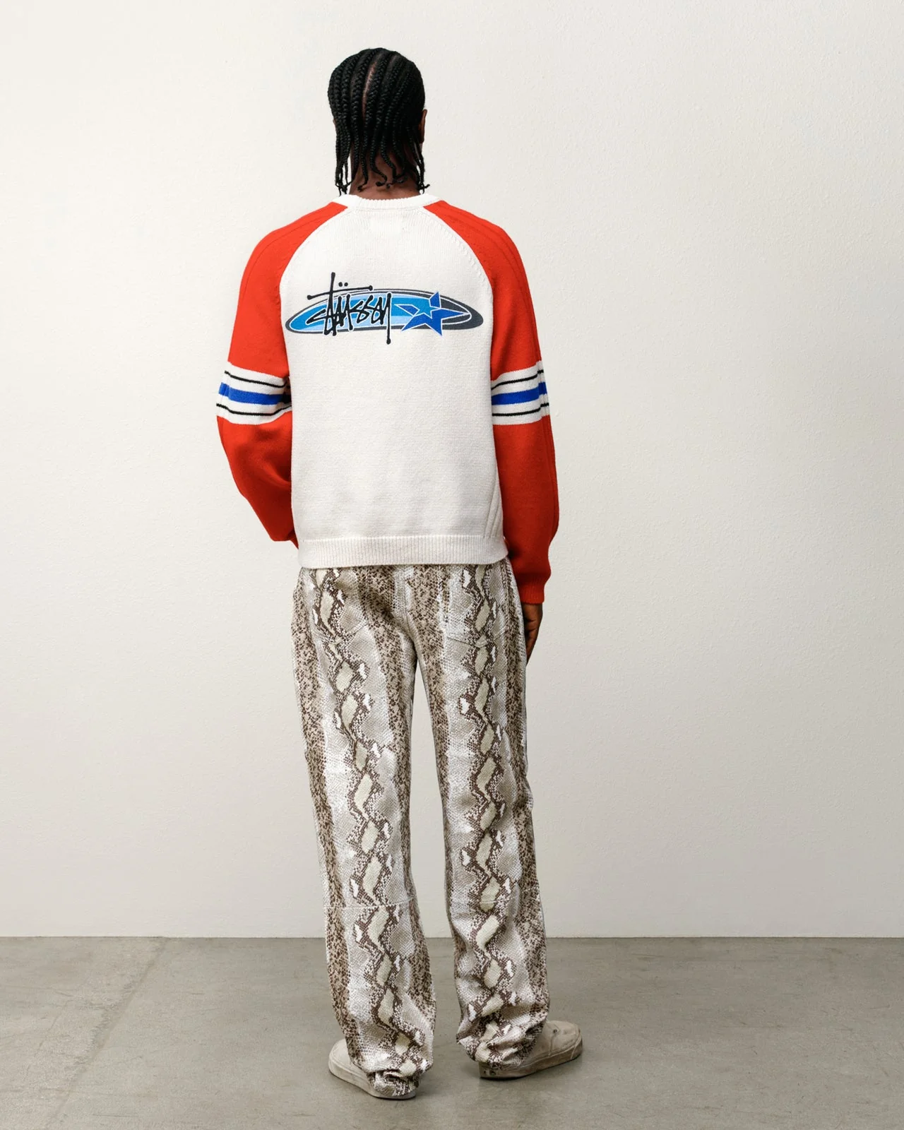 STRIPE RAGLAN CREW - Image 2