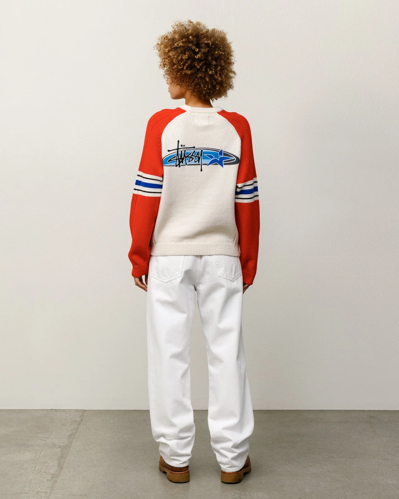STRIPE RAGLAN CREW - Image 4