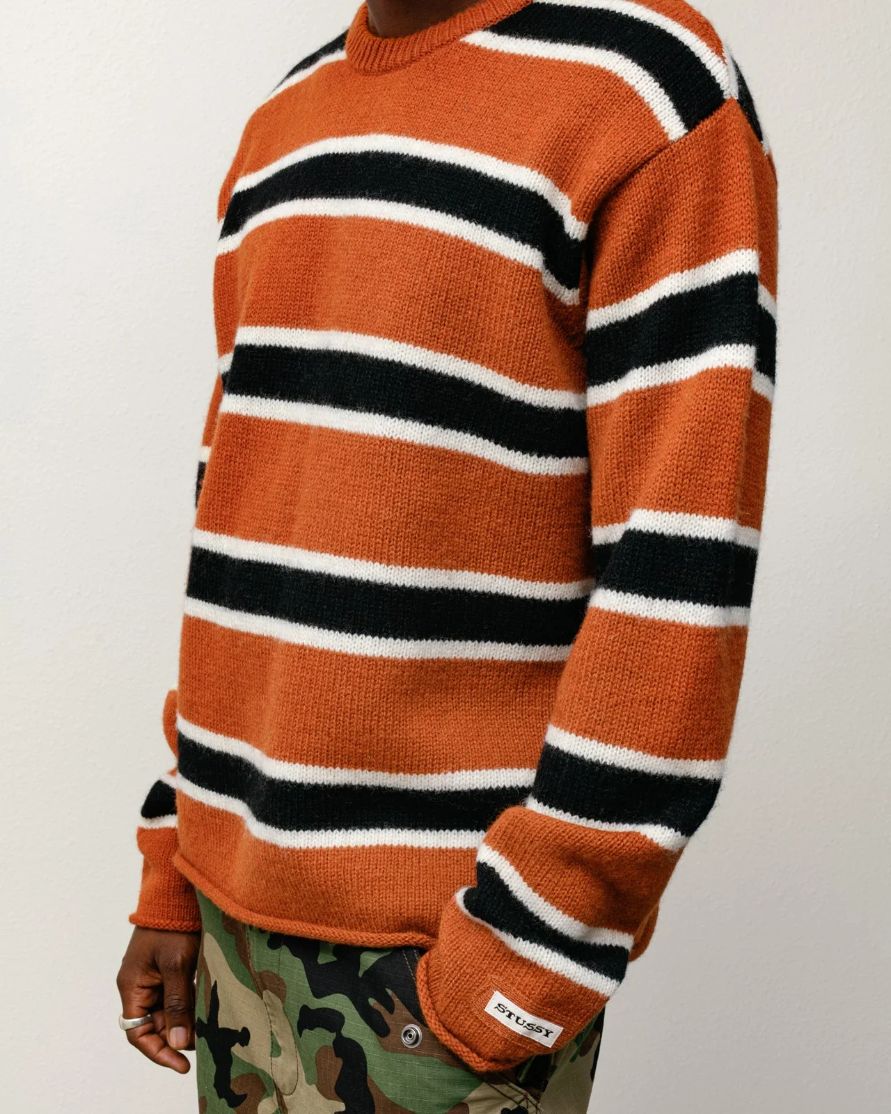 STRIPED WOOL SWEATER - Image 2
